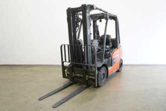 Used Forklift Truck LINDE H 25 T 1202 GAS VIERRADFRONTSTAPLER (13058469)