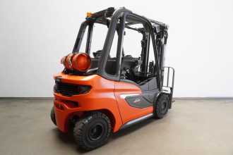 Used Forklift Truck LINDE H 25 T 1202 GAS VIERRADFRONTSTAPLER (13072042)