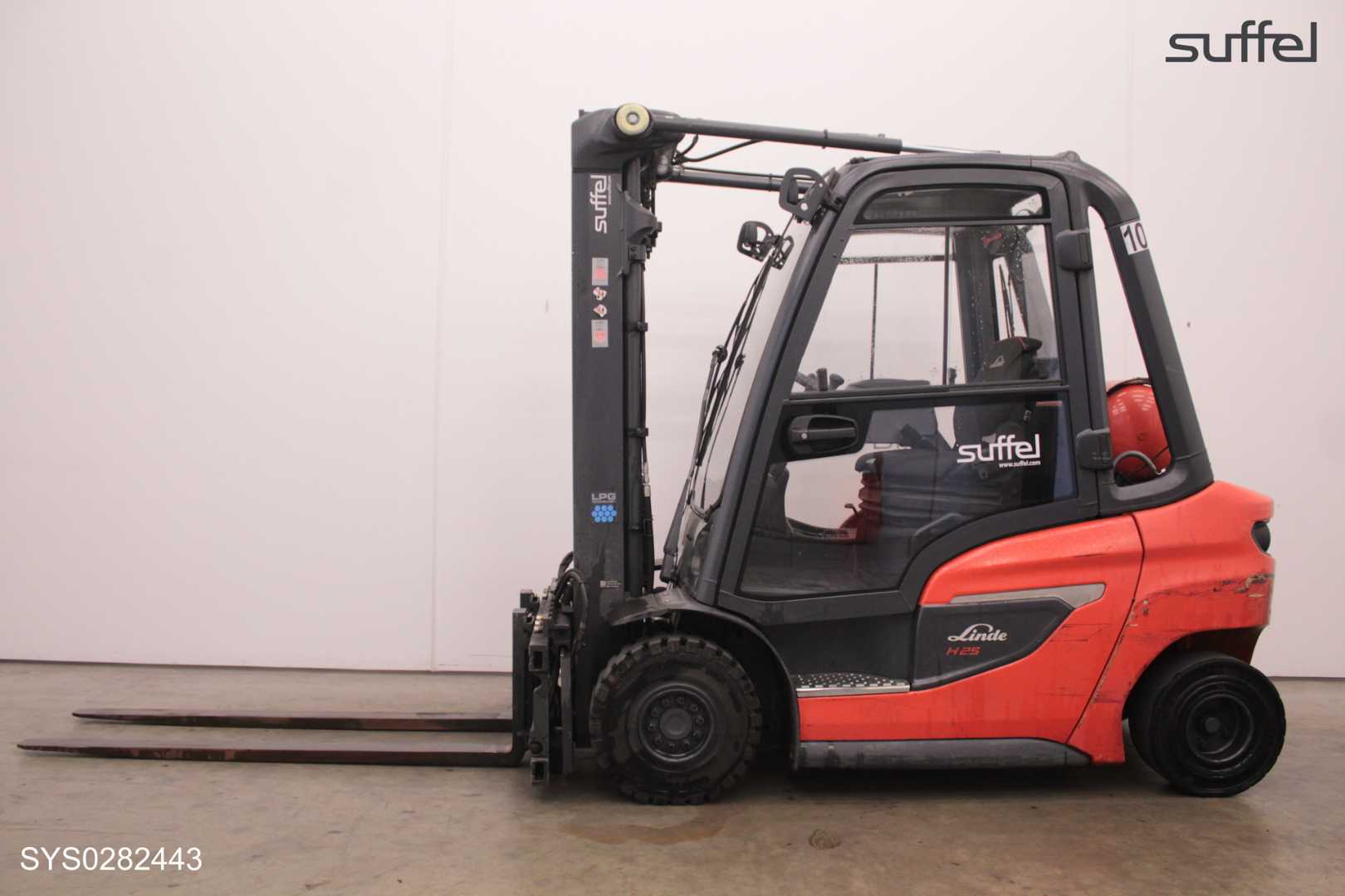 Used Forklift Truck LINDE H 25 T (EU5) GAS VIERRADFRONTSTAPLER (13070698)