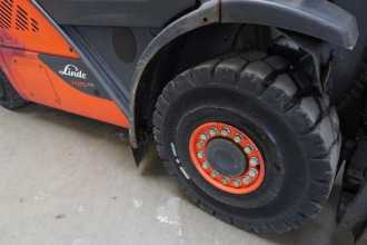 Used Forklift Truck LINDE H 25 T EVO 392-02 GAS VIERRADFRONTSTAPLER (13033955)