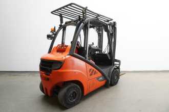 Used Forklift Truck LINDE H 25 T EVO 392-02 GAS VIERRADFRONTSTAPLER (13039115)