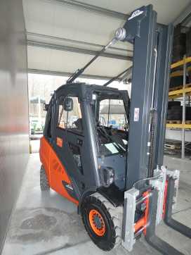 Used Forklift Truck LINDE H 30 D - 02 - 393 DIESEL VIERRADFRONTSTAPLER (13076075)