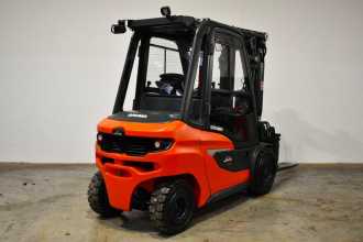 Used Forklift Truck LINDE H 30 D 1202 DIESEL VIERRADFRONTSTAPLER (12873666)