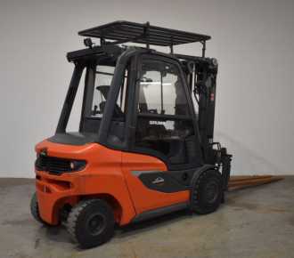 Used Forklift Truck LINDE H 30 D 1202 DIESEL VIERRADFRONTSTAPLER (12945250)
