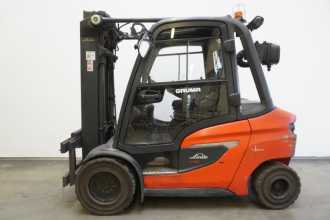 Used Forklift Truck LINDE H 30 D 1202 DIESEL VIERRADFRONTSTAPLER (13021739)