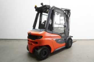 Used Forklift Truck LINDE H 30 D 1202 DIESEL VIERRADFRONTSTAPLER (13040786)