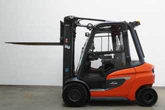 Used Forklift Truck LINDE H 30 D 1202 DIESEL VIERRADFRONTSTAPLER (13040786)