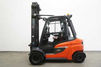Used Forklift Truck LINDE H 30 D 1202 DIESEL VIERRADFRONTSTAPLER (13041697)