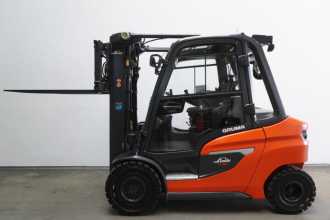 Used Forklift Truck LINDE H 30 D 1202 DIESEL VIERRADFRONTSTAPLER (13043452)