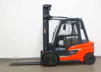 Used Forklift Truck LINDE H 30 D 1202 DIESEL VIERRADFRONTSTAPLER (13043710)