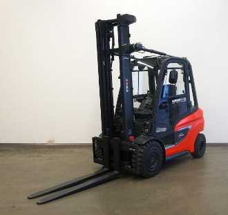 Used Forklift Truck LINDE H 30 D 1202 DIESEL VIERRADFRONTSTAPLER (13043710)