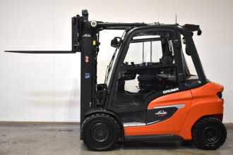Used Forklift Truck LINDE H 30 D 1202 DIESEL VIERRADFRONTSTAPLER (13048452)