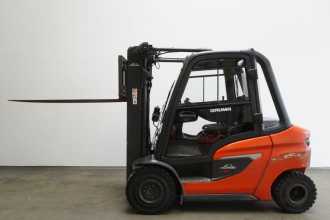 Used Forklift Truck LINDE H 30 D 1202 DIESEL VIERRADFRONTSTAPLER (13054690)