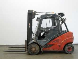 Used Forklift Truck LINDE H 30 D (3B) EVO 393-02 DIESEL VIERRADFRONTSTAPLER (12919782)