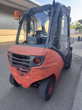 Used Forklift Truck LINDE H 30 D Kabine STVO nur Export DIESEL VIERRADFRONTSTAPLER (13054264)