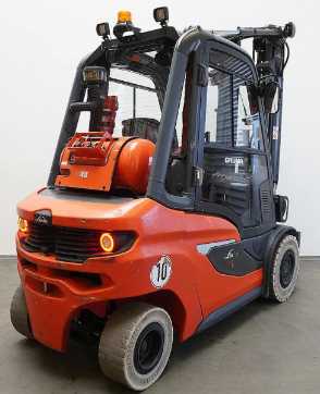 Used Forklift Truck LINDE H 30 T 1202 GAS VIERRADFRONTSTAPLER (12933067)