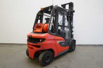Used Forklift Truck LINDE H 30 T 1202 GAS VIERRADFRONTSTAPLER (13021749)