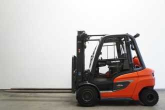 Used Forklift Truck LINDE H 30 T 1202 GAS VIERRADFRONTSTAPLER (13046094)