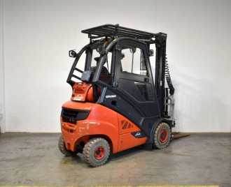 Used Forklift Truck LINDE H 30 T EVO 393-02 GAS VIERRADFRONTSTAPLER (13053534)