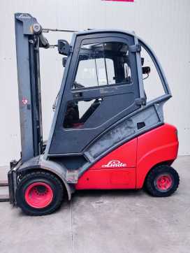 Used Forklift Truck LINDE H 30 T Triplex Kabine GAS VIERRADFRONTSTAPLER (13061208)