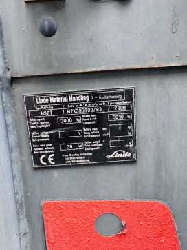 Used Forklift Truck LINDE H 30 T Triplex Kabine GAS VIERRADFRONTSTAPLER (13061208)