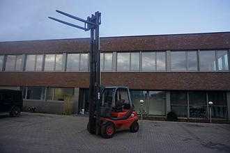 Used Forklift Truck LINDE H 30T-03 - Triplex GAS VIERRADFRONTSTAPLER (13024897)