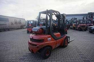 Used Forklift Truck LINDE H 30T-03 - Triplex GAS VIERRADFRONTSTAPLER (13024897)