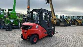 Used Forklift Truck LINDE H 35 D -02 EVO DIESEL VIERRADFRONTSTAPLER (13075829)