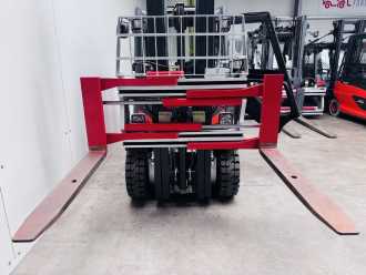 Used Forklift Truck LINDE H 35 D-02 EVO 3B Triplex Kabine STVO DIESEL VIERRADFRONTSTAPLER (13042608)