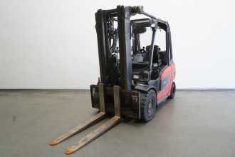 Used Forklift Truck LINDE H 35 D 1202 DIESEL VIERRADFRONTSTAPLER (13035806) backdrop