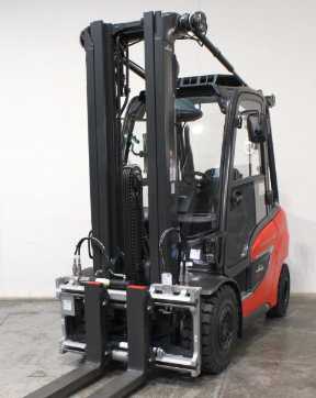 Used Forklift Truck LINDE H 35 D 1202 DIESEL VIERRADFRONTSTAPLER (13053527) backdrop