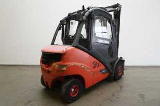 Used Forklift Truck LINDE H 35 D (3A) EVO 393-02 DIESEL VIERRADFRONTSTAPLER (13041703)
