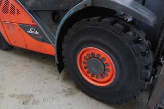 Used Forklift Truck LINDE H 35 D (3A) EVO 393-02 DIESEL VIERRADFRONTSTAPLER (13041703)