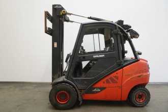 Used Forklift Truck LINDE H 35 D (3A) EVO 393-02 DIESEL VIERRADFRONTSTAPLER (13075100)