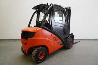 Used Forklift Truck LINDE H 35 D (3B) EVO 393-02 DIESEL VIERRADFRONTSTAPLER (12955260)