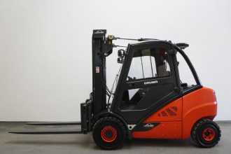 Used Forklift Truck LINDE H 35 D (3B) EVO 393-02 DIESEL VIERRADFRONTSTAPLER (12955260)