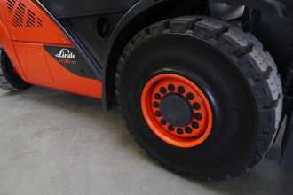 Used Forklift Truck LINDE H 35 D (3B) EVO 393-02 DIESEL VIERRADFRONTSTAPLER (12955260)