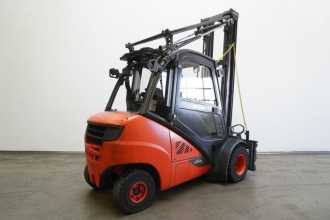 Used Forklift Truck LINDE H 35 D (3B) EVO 393-02 DIESEL VIERRADFRONTSTAPLER (13067922)