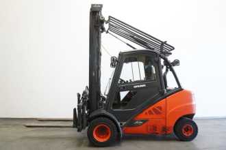 Used Forklift Truck LINDE H 35 D (3B) EVO 393-02 DIESEL VIERRADFRONTSTAPLER (13067922)
