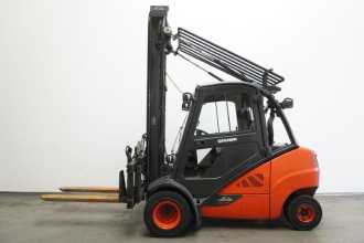 Used Forklift Truck LINDE H 35 D (3B) EVO 393-02 DIESEL VIERRADFRONTSTAPLER (13074523)
