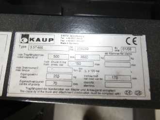 Used Forklift Truck LINDE H 35 T - 02 -393 GAS VIERRADFRONTSTAPLER (13076005)