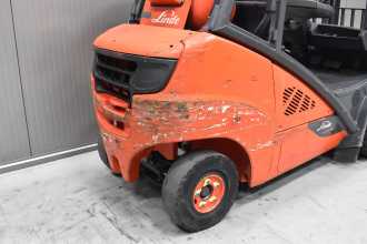 Used Forklift Truck LINDE H 35 T - 02 /58486/ GAS VIERRADFRONTSTAPLER (13064591)