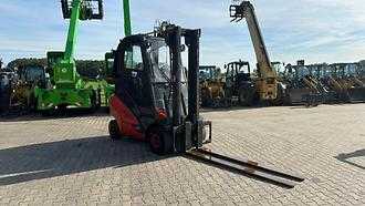 Used Forklift Truck LINDE H 35 T-02 GAS VIERRADFRONTSTAPLER (13073736)