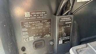 Used Forklift Truck LINDE H 35 T-02 GAS VIERRADFRONTSTAPLER (13073736)