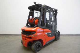 Used Forklift Truck LINDE H 35 T 1202 GAS VIERRADFRONTSTAPLER (13022875)