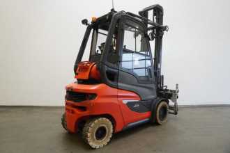 Used Forklift Truck LINDE H 35 T 1202 GAS VIERRADFRONTSTAPLER (13069880)