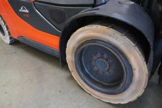Used Forklift Truck LINDE H 35 T 1202 GAS VIERRADFRONTSTAPLER (13069880)