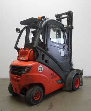 Used Forklift Truck LINDE H 35 T EVO 393-02 GAS VIERRADFRONTSTAPLER (13063268)