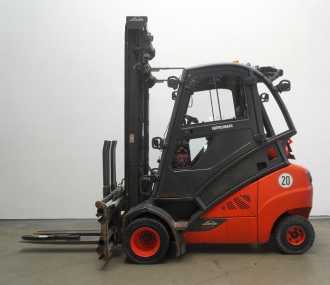 Used Forklift Truck LINDE H 35 T EVO 393-02 GAS VIERRADFRONTSTAPLER (13063268)