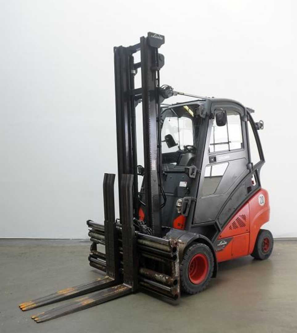 Used Forklift Truck LINDE H 35 T EVO 393-02 GAS VIERRADFRONTSTAPLER (13063269)